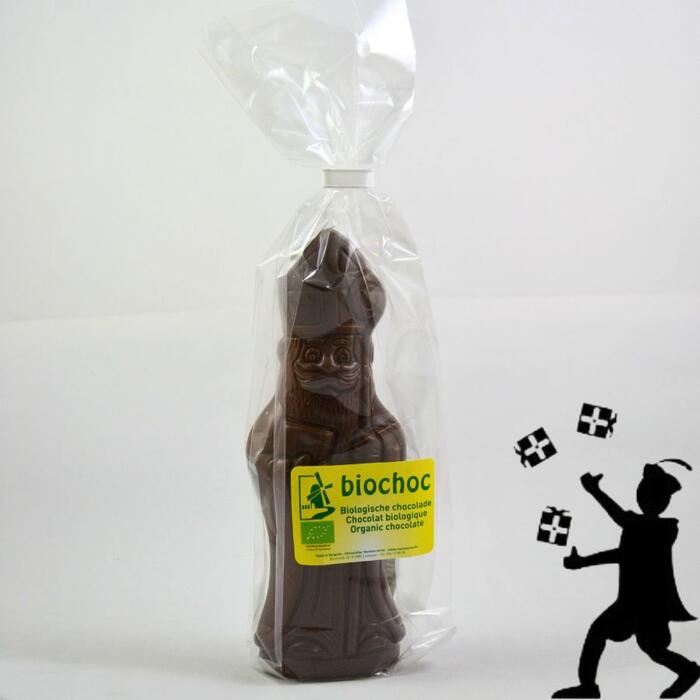 Melkchocolade sint met rietsuiker - Bio-choc (V50.09.10.30)