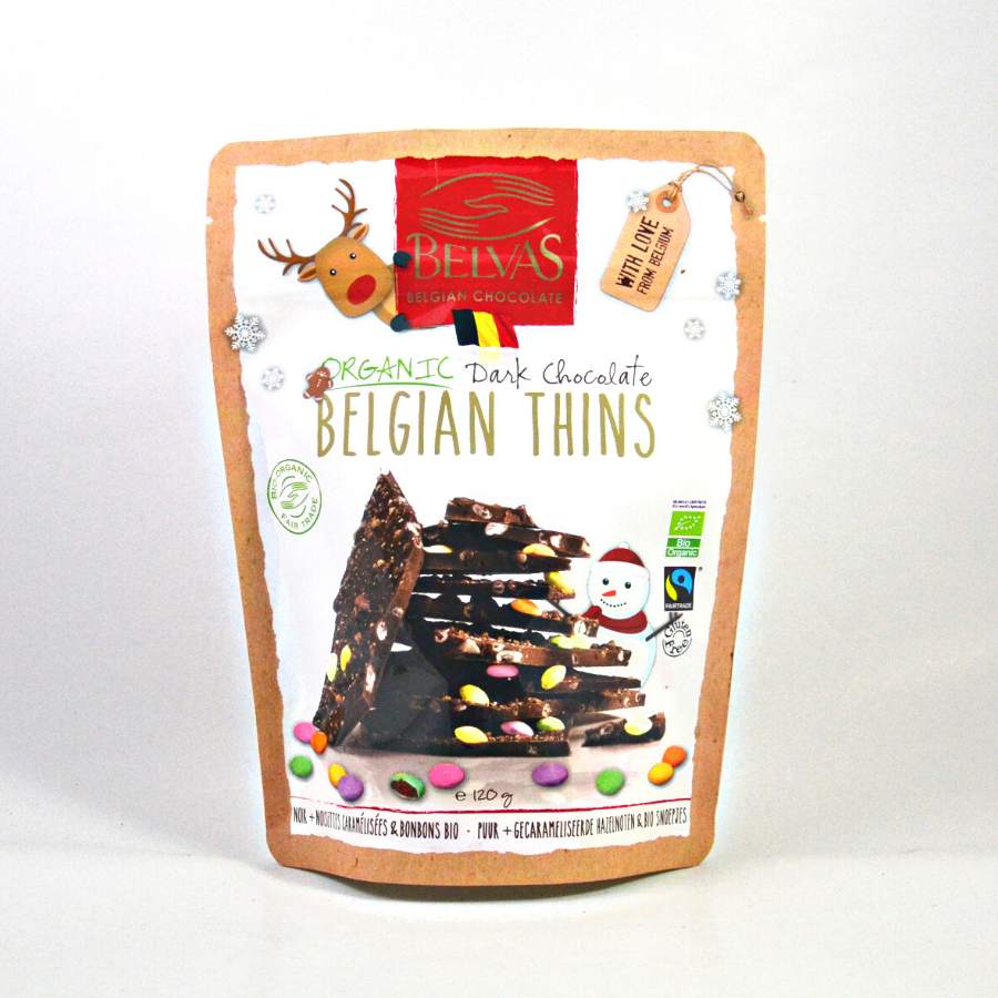 Belgian Thins Winter - pure chocolade (V50.10.10.30)
